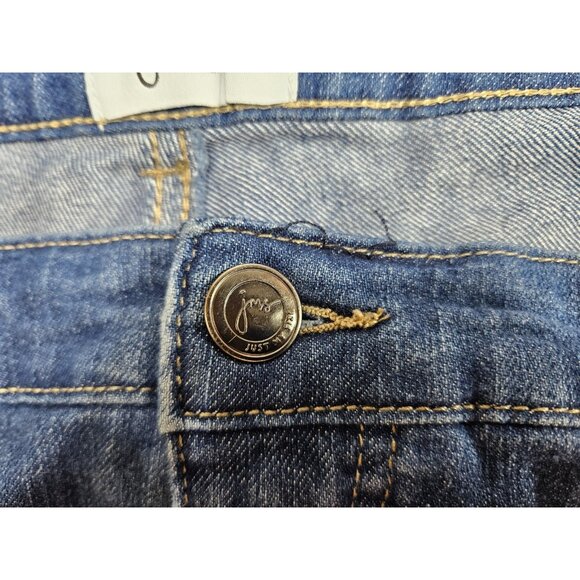 JMS Just My Size by Hanes Jeans Womens Plus 24W Blue Classic Fit Denim Stretch - Picture 5 of 12